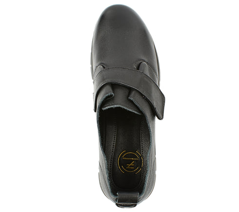 Pantofi casual, dama, FORMAZIONE, 21074 negru, piele naturala
